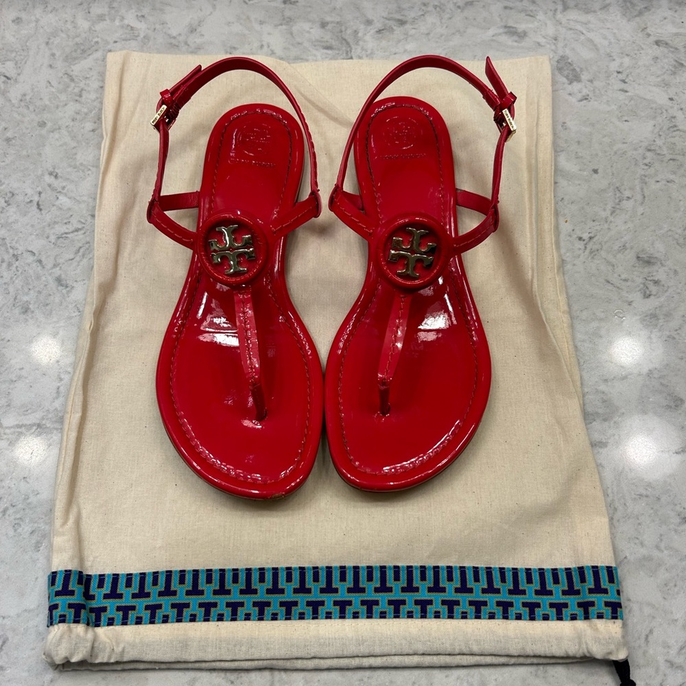 Pink Tory Burch sandals 8.5